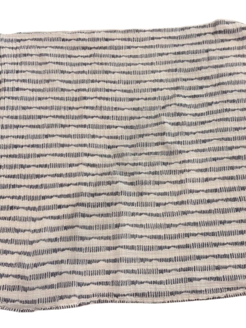Aden + Anais Essentials Striped Cotton Baby Blanket - Navy & White - 100% Cotton